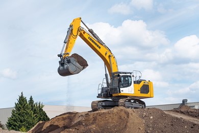 Liebherr R934 Verstellausleger Raupenbagger mieten