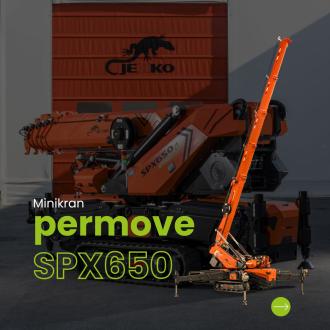 Raupenkran, Minikran Jekko SPX 650 