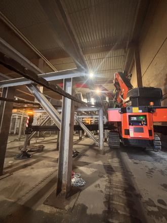 Raupenkran Jekko JF 545.2 ; Vermietung - Service - Jekko Vertragshändler