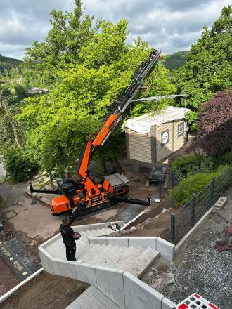Raupenkran Jekko JF 545.2 ; Vermietung - Service - Jekko Vertragshändler
