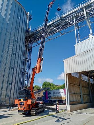 Raupenkran Jekko JF 545.2 ; Vermietung - Service - Jekko Vertragshändler