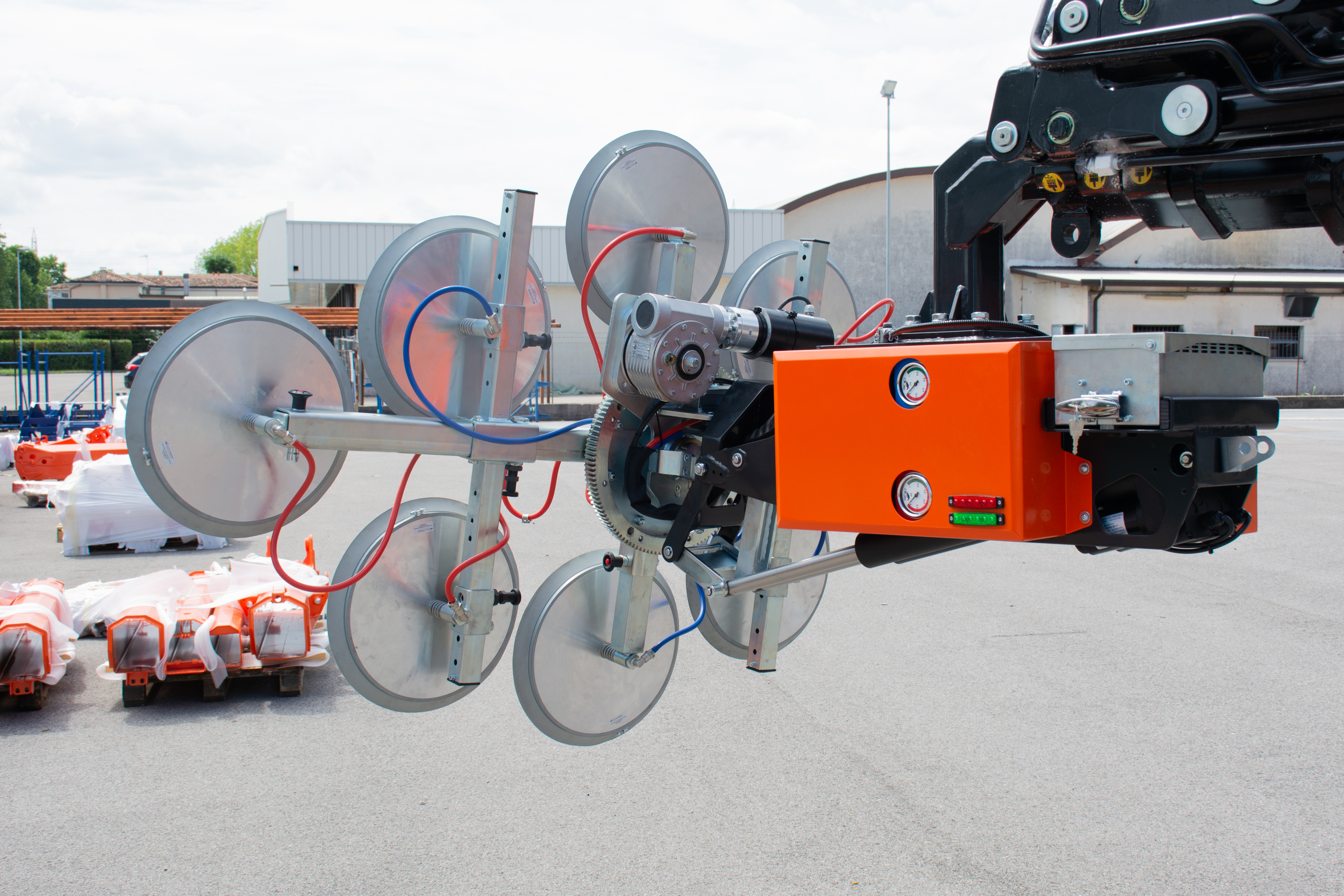 Glasmanipulator Jekko JVM800 ; Vermietung - Service - Jekko Vertragshändler mieten