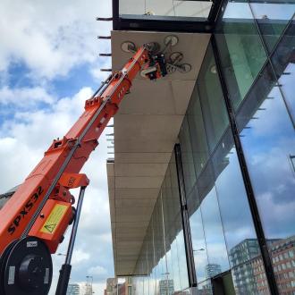 Glasmanipulator Jekko JVM800 ; Vermietung - Service - Jekko Vertragshändler