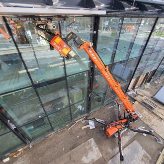 Glasmanipulator Jekko JVM800 ; Vermietung - Service - Jekko Vertragshändler