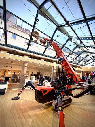 Glasmanipulator Jekko JVM800 ; Vermietung - Service - Jekko Vertragshändler