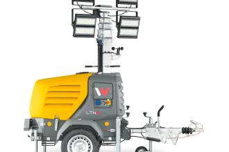 LED-Beleuchtung Lichtmast mobil