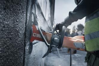 Wandsäge Elektro Husqvarna Cut-n-Break 4000 Trennschleifer