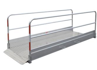 Grabenbrücke Aluminium Länge 3,00 m