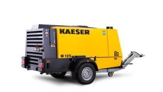 Mobiler Baukompressor Kaeser M 125  Luftleistung 10,0 m³ Weimar