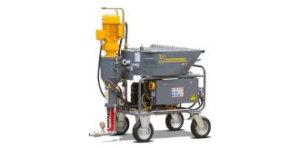 Putzmaschine mieten Putzmeister MP 25, 400 V 