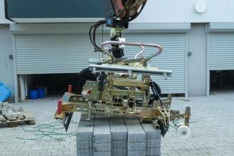 Hydraulik-Pflasterverlegezange Probst HVZ-ECO mit MS03