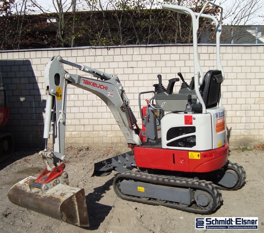 Minibagger Takeuchi TB 210 mieten