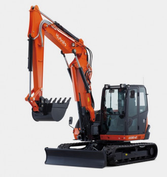 Bagger KUBOTA KX080 Cham