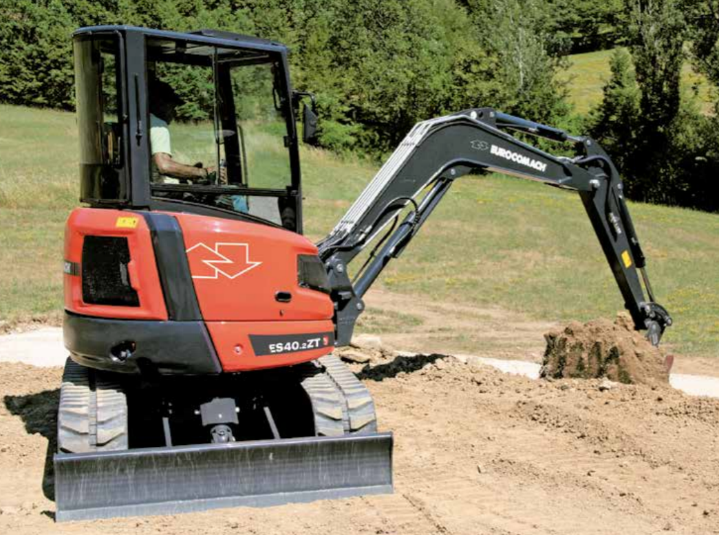 Eurocomach Minibagger ES 40.2 ZT mieten