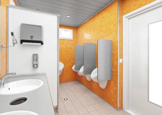PREMIUM LINE WC HERREN Sanitärcontainer