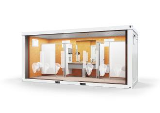 PREMIUM LINE WC HERREN Sanitärcontainer