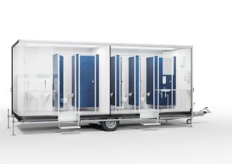 TOI® ECO WC-Trailer XL Toilettenwagen