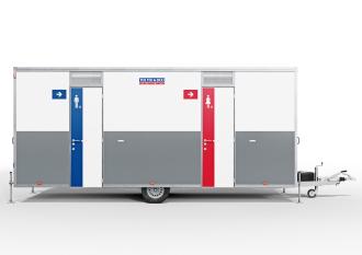 TOI® ECO WC-Trailer XL Toilettenwagen