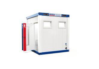 WC-Container D/H Bau 10 ft Sanitärcontainer Damen und Herren