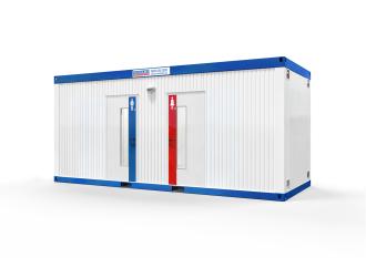 BASIC LINE WC D/H WC-Container Damen und Herren Eberswalde