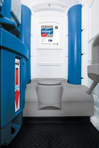 TOI® HYGIENE+ Toilettenkabinen