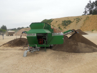 Trommelsiebanlage Zemmler MS 1600 (Doppeltrommel) Freising