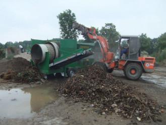 Trommelsiebanlage Zemmler MS 1600 (Doppeltrommel)