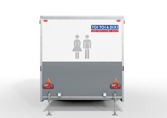 TOI® ECO WC-Trailer XL Toilettenwagen