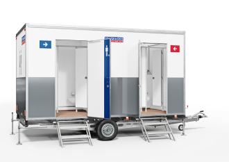 TOI® ECO WC-Trailer L Toilettenwagen