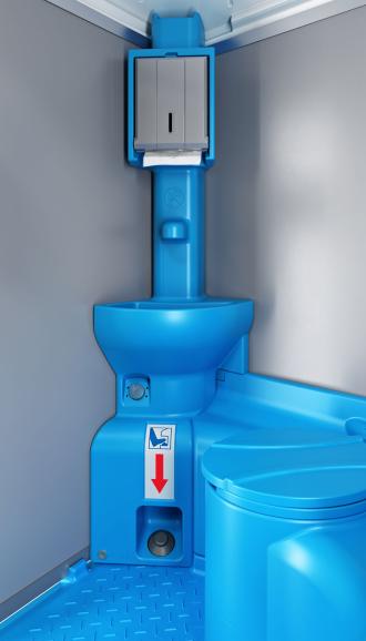 DIXI® PLUS WASH Toilettenkabinen