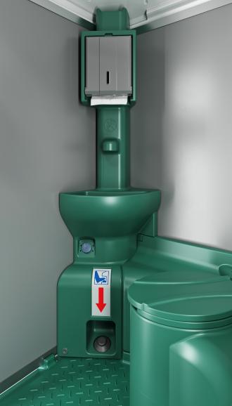 DIXI® GREEN Toilettenkabinen