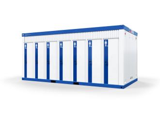 BASIC LINE PLUS WC MAXI Toiletten Container WC Container Köln