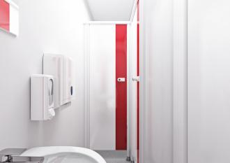 BASIC LINE WC D/H/CAP WC Container Toilettencontainer barrierefrei Damen und Herren
