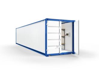 Lagercontainer TOI TOI & DIXI Version 40-Fuß
