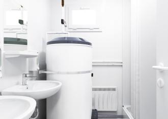 WC-/Dusch-Container Kombi mit Flur Sanitärcontainer