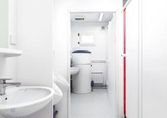 WC-/Dusch-Container Kombi mit Flur Sanitärcontainer