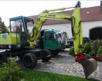 Mobilbagger Yanmar B50W 