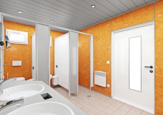PREMIUM LINE WC DAMEN Sanitärcontainer