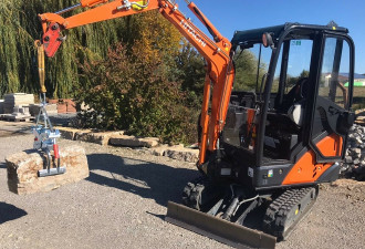 Hitachi ZX 18 Minibagger MS01