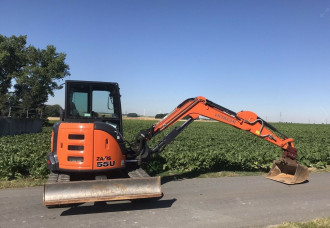 Hitachi ZX55 U Kurzheckbagger MS 03