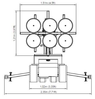 Glasroboter Smartlift SL 809 Tragkraft 800 kg, max. Hubhöhe 6 m