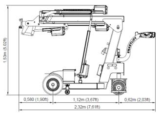 Montagekran Elektro Smartlift SLI 250 HLE Hubkraft 250 kg