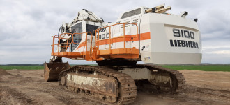 Liebherr R 9100 Kettenbagger