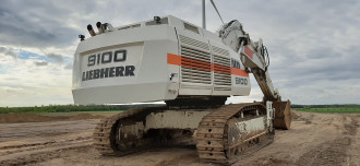 Liebherr R 9100 Kettenbagger