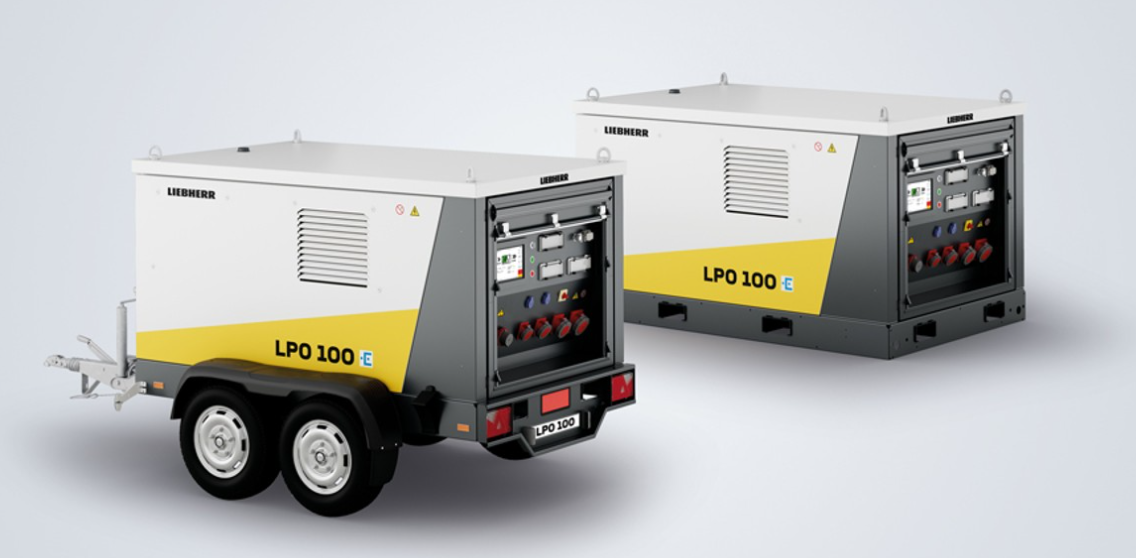 Energiespeicher - Batteriespeicher Liebherr LPO 100 Stromspeicher mobil mieten