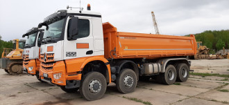 Mercedes Benz Arocs 8x8 Dreiseiten Kipper Nürnberg