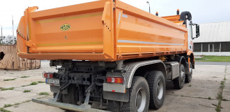 Mercedes Benz Arocs 8x8 Dreiseiten Kipper