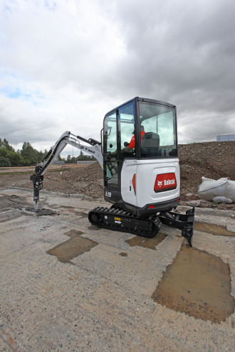 Bobcat E19 Minibagger