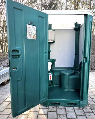 Toilettenkabinen ohne Handwaschbecken - fühldichkini Kini Hüttn: Dei oafachs, aber scheens "Dixi Klo" (perfekt für Hausbau und Großbaustelle)