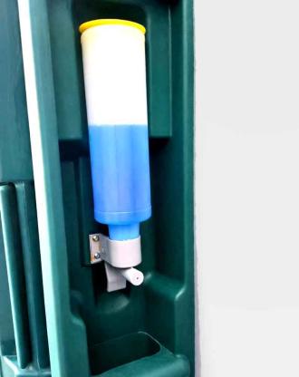 Toilettenkabinen ohne Handwaschbecken - fühldichkini Kini Hüttn: Dei oafachs, aber scheens "Dixi Klo" (perfekt für Hausbau und Großbaustelle)